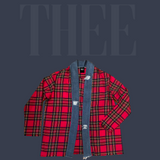 THEE PLAID KIMONO