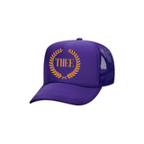 THEE ROYAL EMBROIDERED TRUCKER HAT