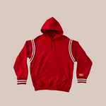 THEE RED VARSITY HOODIE