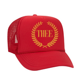 THEE ROYAL EMBROIDERED TRUCKER HAT